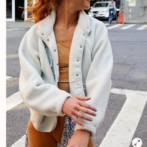 Free People Hit the Slopes Fleece Jacket